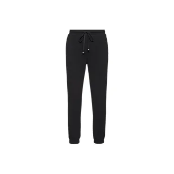HUGO BOSS Knitted Sports Pants Men's Black