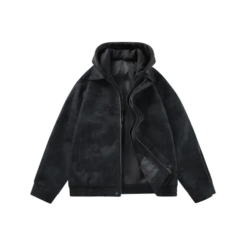 Torso Leather Jacket Unisex Black