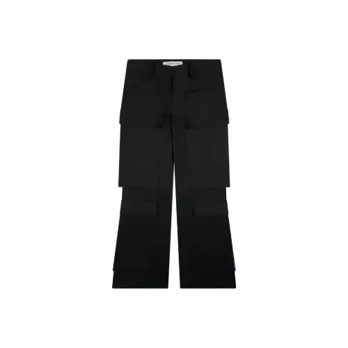 EMPTY REFERENCE Cargo Pants Unisex Black