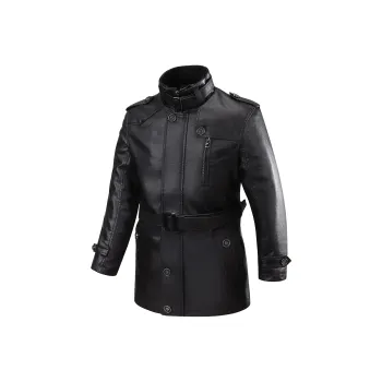 RAP PANDA Leather Jacket Unisex