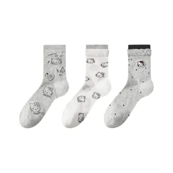MADALLO Mid Calf Socks Women's 3 Pack