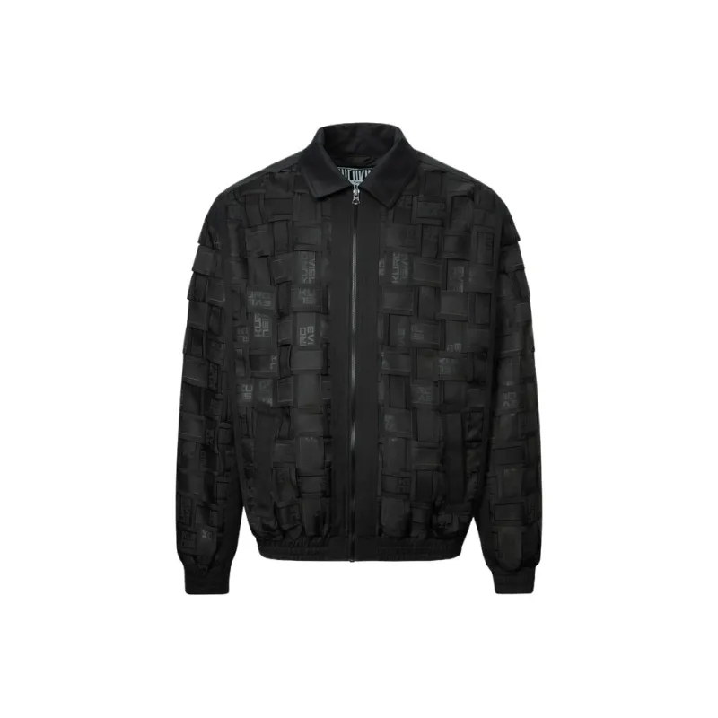 EVISU Coat Men's Black All Over Print-0