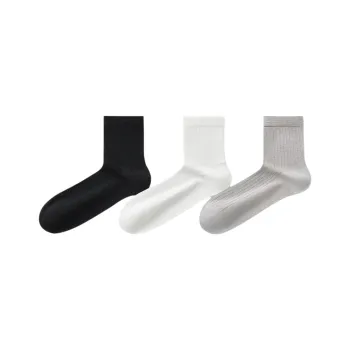 Temooues Mid Calf Socks Men's Combo Set