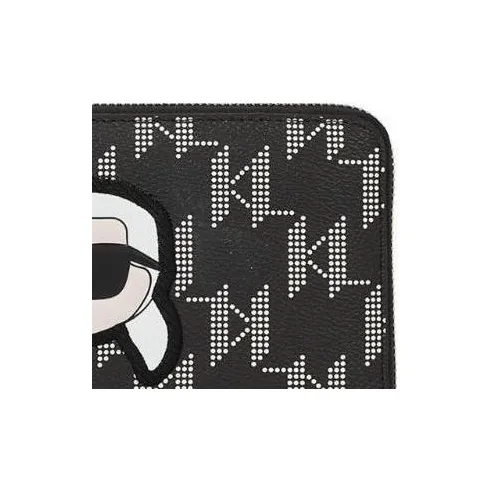 KARL LAGERFELD / Karl Lagerfeld Jeans Ikon Monogram Continental Wallet-3