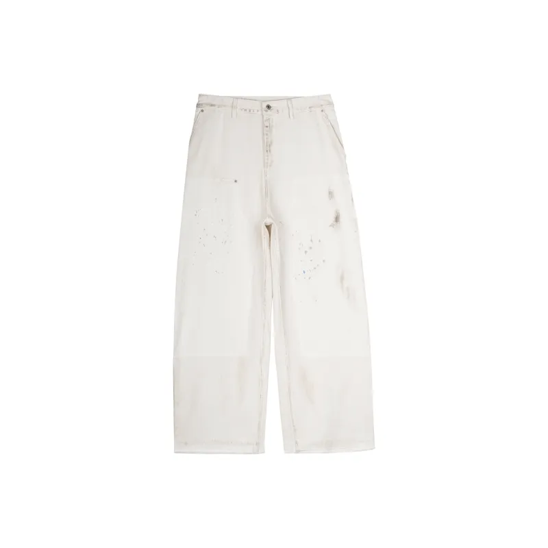 SIMPLE PROJECT Jeans Unisex White-0