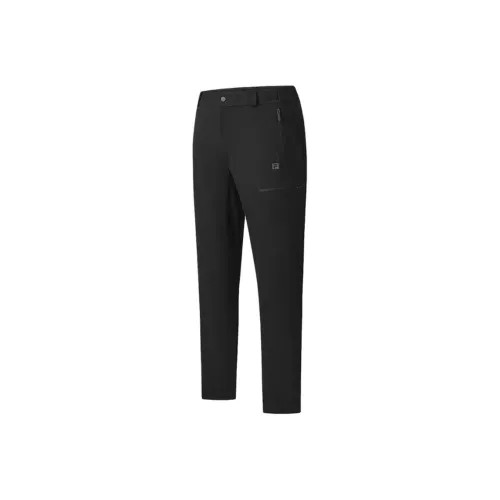 FILA SS25 Casual Pants Men's Pitch Black BK
