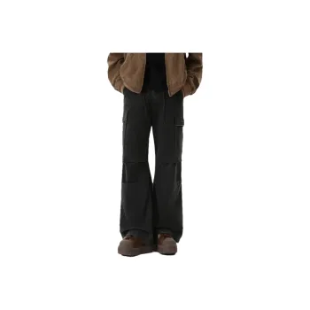 WHELVE Cargo Pants Unisex Black