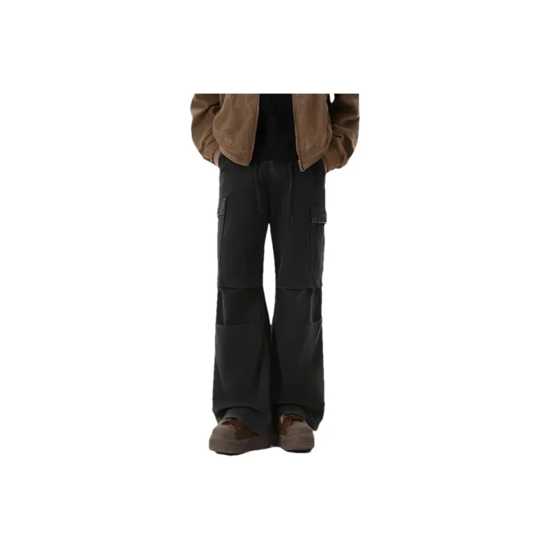 WHELVE Cargo Pants Unisex Black-0