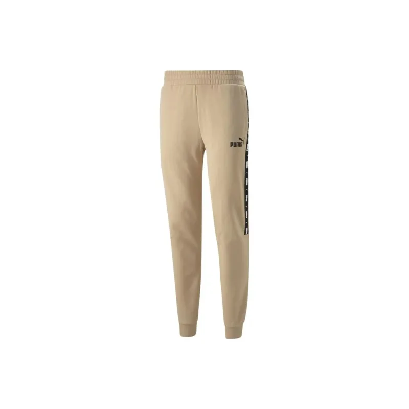 PUMA Knitted Sports Pants Men's Beige-0
