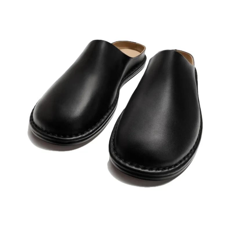 ZARA LIMITED EDITION Closed Toe Slippers Men's Black-1