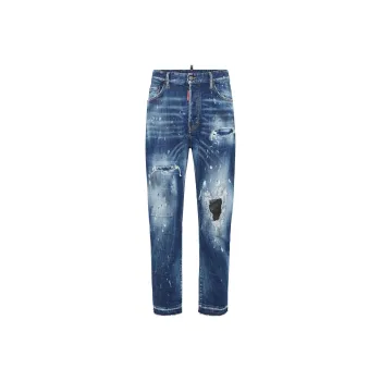 DSQUARED 2 Medium Ripped Wash Bro Jeans