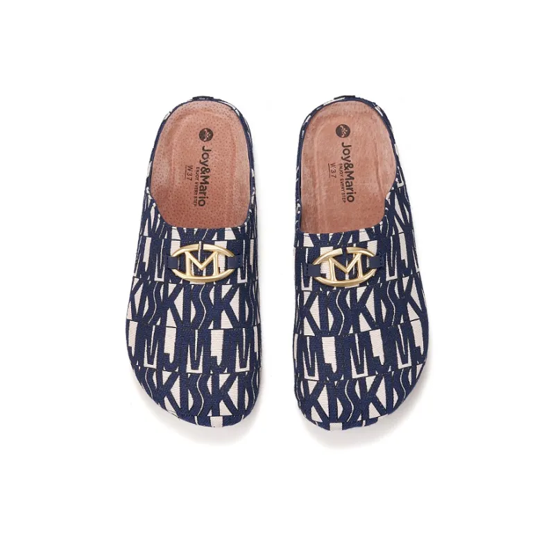 Joy&Mario Slip Resistant Closed Toe Slippers Unisex-9