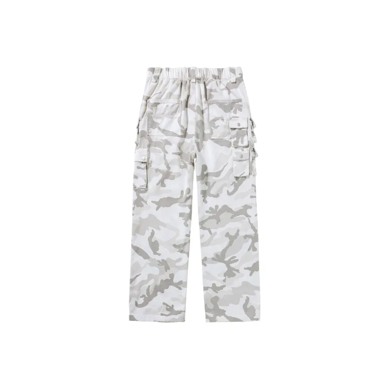Lee Cooper Cargo Pants Men's Gray Camouflage-1