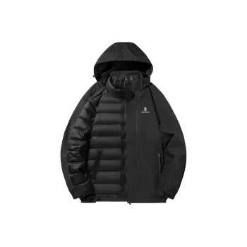 ROBINHOOD Water Resistant Windproof Breathable Warm Water Repellent Cold Resistant Rainproof Windbreaker Jacket Unisex