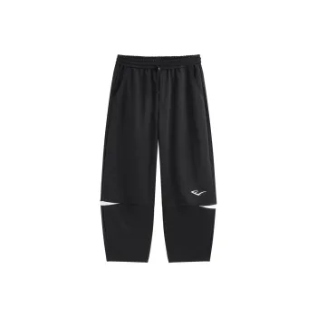Everlast X PEACEBIRD MEN EVERLAST Casual Pants Men Black