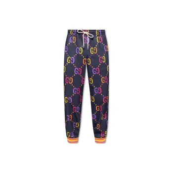GUCCI Jumbo Gg Technical Jersey Sweatpants