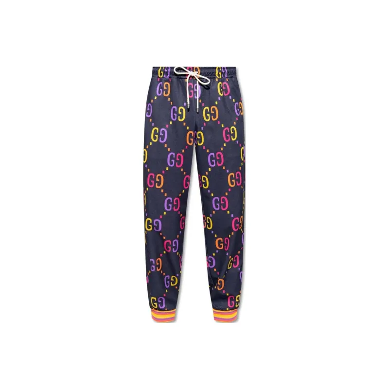 GUCCI Jumbo Gg Technical Jersey Sweatpants-0