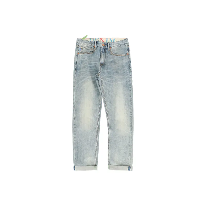 Devanro Jeans Men Blue Pants-0