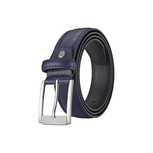 JEANSWEST PU Leather Belts Men's 3.5CM