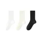 3 Pack (White+Cream White+Black)