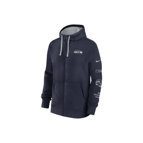 Nike Seattle Seahawks Club Men's Nike Nfl Full Zip Hoodie