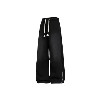 IL SARTO Casual Pants Unisex Carbon Wash Black