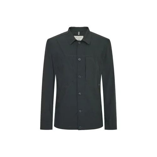 SAINT ANGELO Jackets Coats Men's Meteorite Gray Green