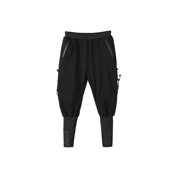 NORVINCY Outdoor Sports Fitted Knitted Sweatpants Unisex-0