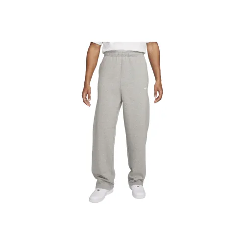 Nike Solo Swoosh Men's Open Hem Fleece Pants