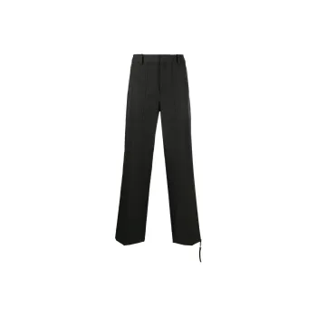Helmut Lang Buckle detail Cotton Trousers