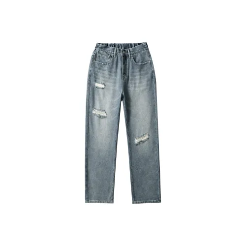 FAIRWHALE Jeans Unisex Denim Blue