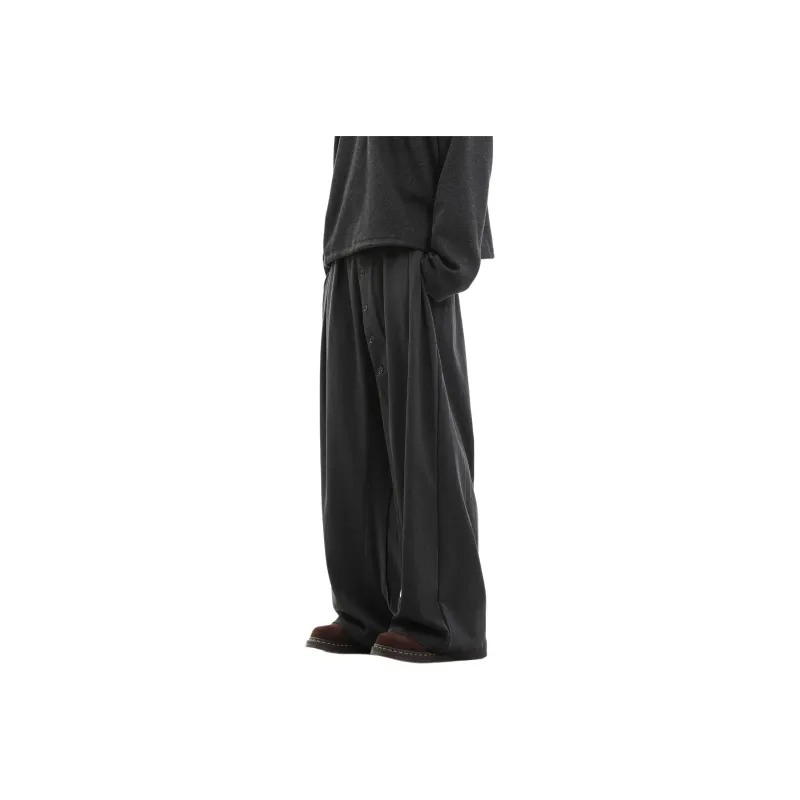 TREND ST Casual Pants Unisex Gray-0