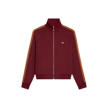 CELINE Tracksuit Jacket In Double Face Jersey