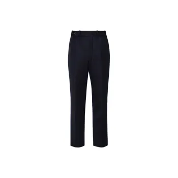 Maison Margiela Pleat Detailed Cropped Trousers