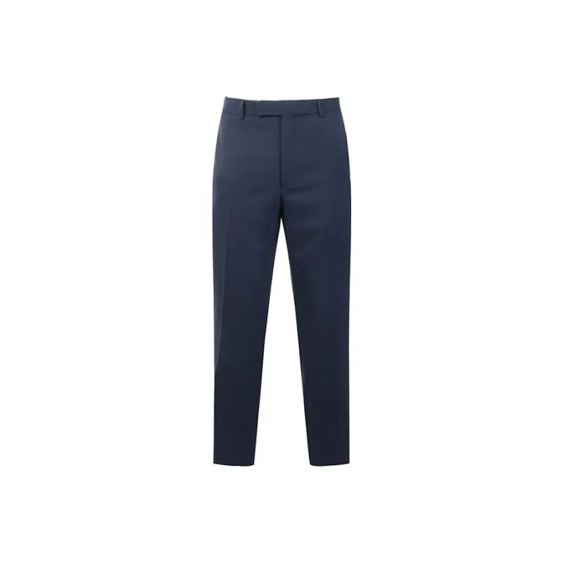 Zzegna Suit Trousers Men Dark Blue-0