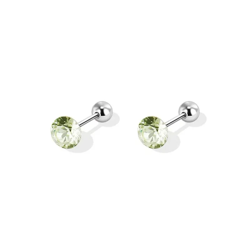 GUDUD Titanium Steel Stud Earrings Unisex-10