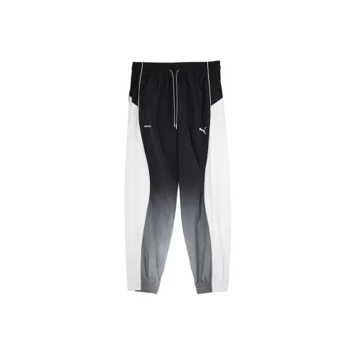 PUMA x KONGSHANJI LIANMINGKUAN Knitted Sports Pants Men's Black
