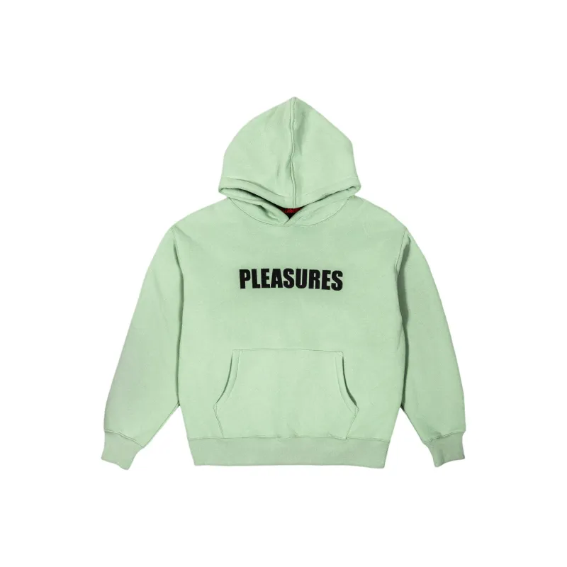 PLEASURES Wave Quilted Hoodie-2