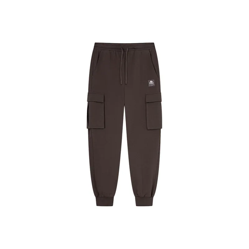 Kappa Knitted Sweatpants Men's Khaki-0