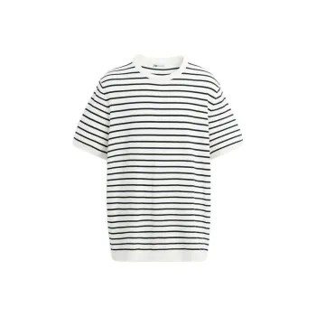 ZARA T Shirts Men Nude/Blue
