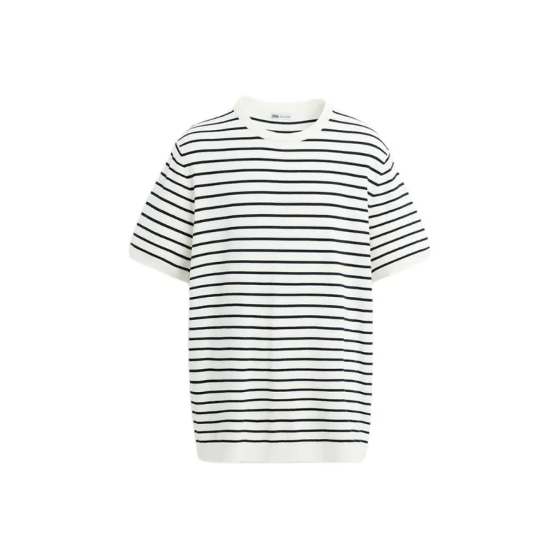 ZARA T Shirts Men Nude/Blue-0