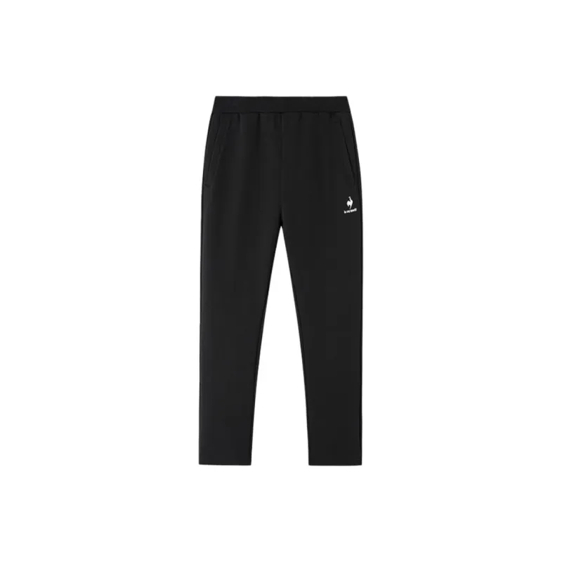 Le Coq Sportif Knitted Sweatpants Men's Dazzle Black-0