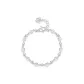 Peach Blossom Butterfly Pendant Small Floral Bracelet