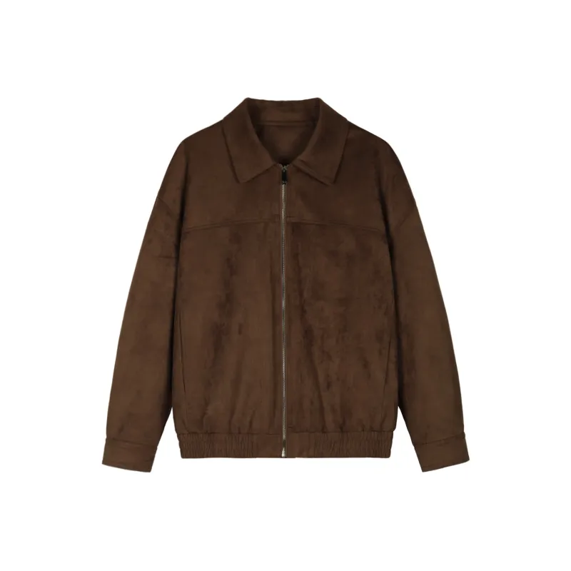 WILD LEADER FW24 Jackets Coats Unisex Tea Brown-0