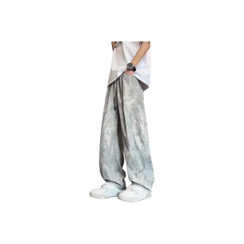 HOKLV Casual Pants Unisex-13