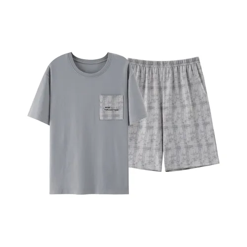 MIIOW Cool One Summer Series Pajama Set Men's Gray