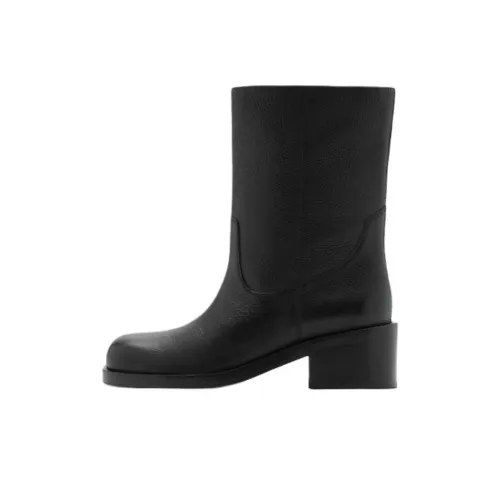 MANGO Ankle Boots Women's Black