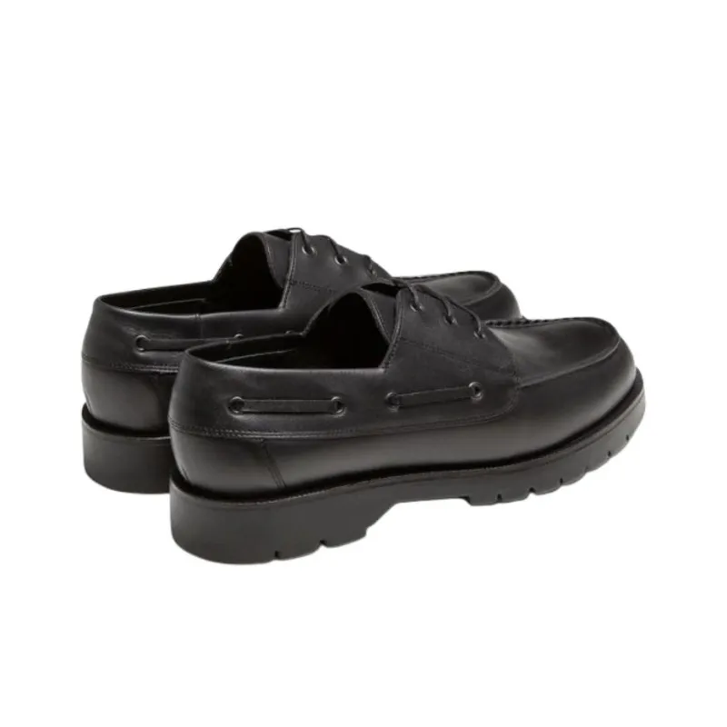 KLEMAN CLEON MANUFACTURE DONATO Boat Shoes Unisex Black-3