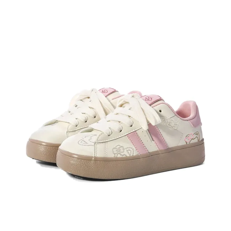XPQ Coverage Slip Resistant And Abrasion Resistant Low Top Skateboard Shoes Women's-1