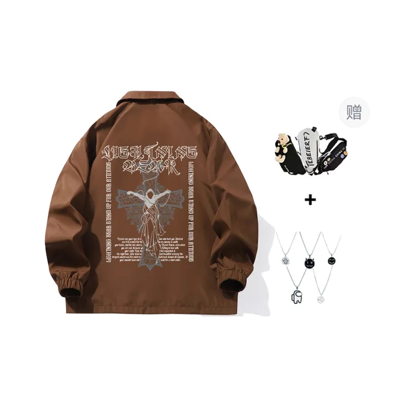 LIGHTNING BEAR Jackets Coats Unisex-11